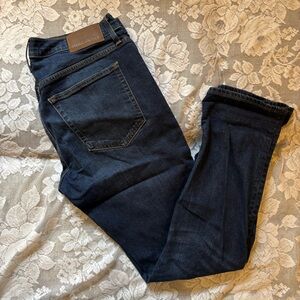 Jcrew Men's Relaxed Fit Jeans in Deep Indigo